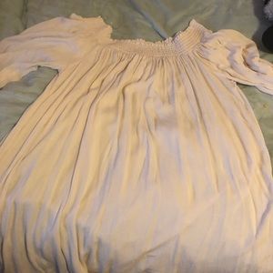 Dress off shoulders
